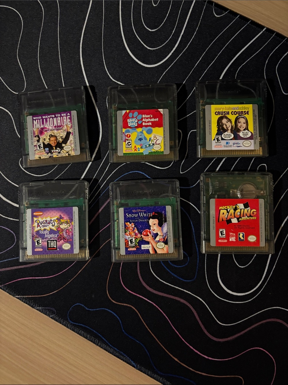Lot of 6 Gameboy Color Games